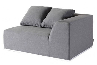  Fonteyn | Loungebank 2-zits Links Buddha | Grey Flanelle 701259-31